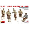 Miniart Models - 35047 - Us Jeep Crew And Mp - 1/35