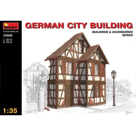 Miniart Models - 35506 - German City Building - 1/35