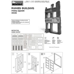 Miniart Models - 35536 - Ruined Building - 1/35