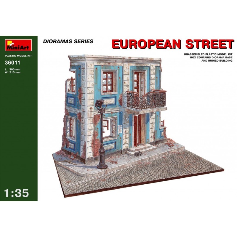 Miniart Models - 36011 - European Street - 1/35