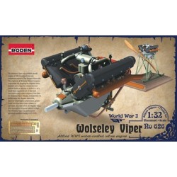 Roden - 626 - Wolseley W4A Viper WWI V-Figurative Water-Cooled Aircraft Engine - 1/32